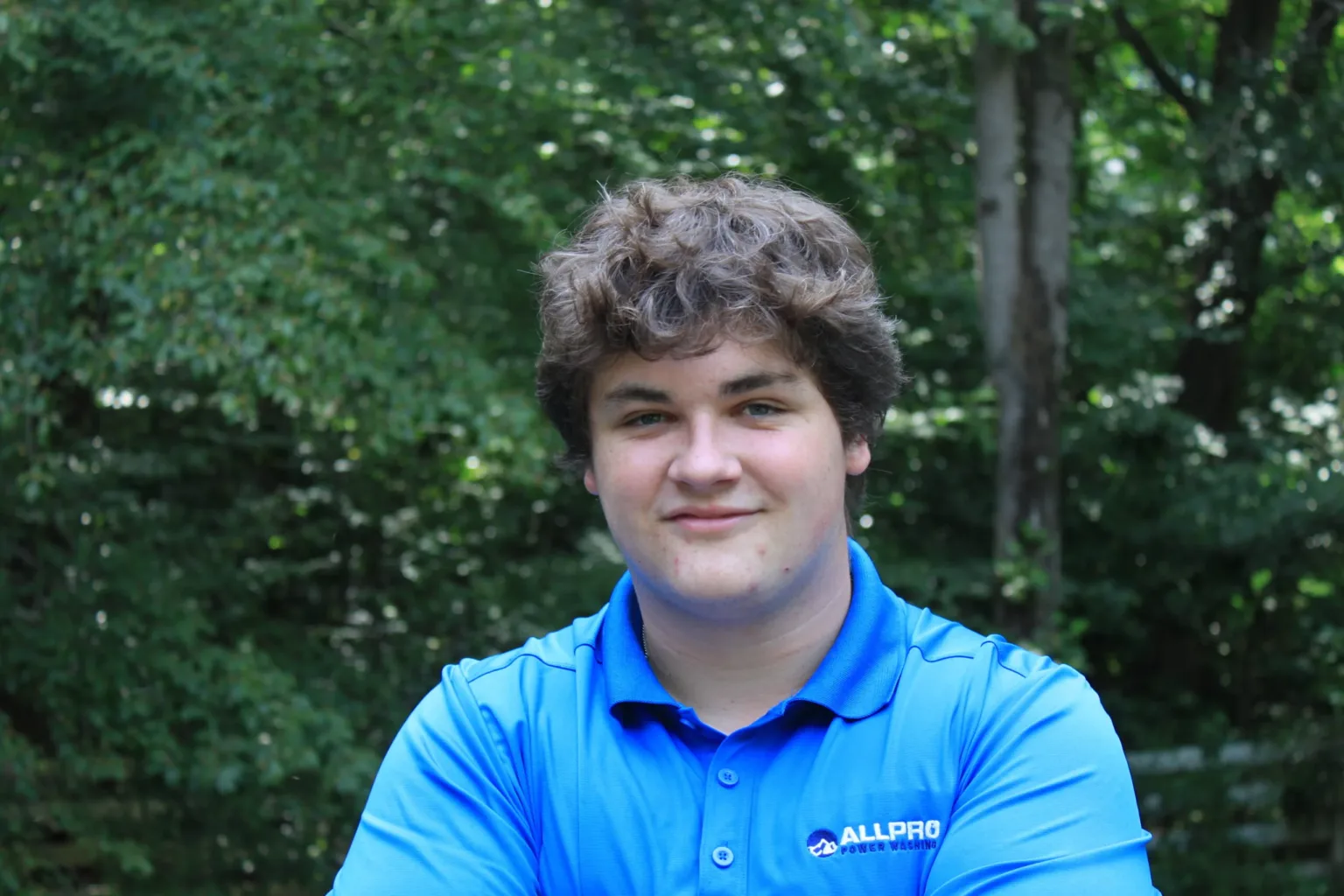 Gabriel Gallagher, founder of AllPro PowerWashing