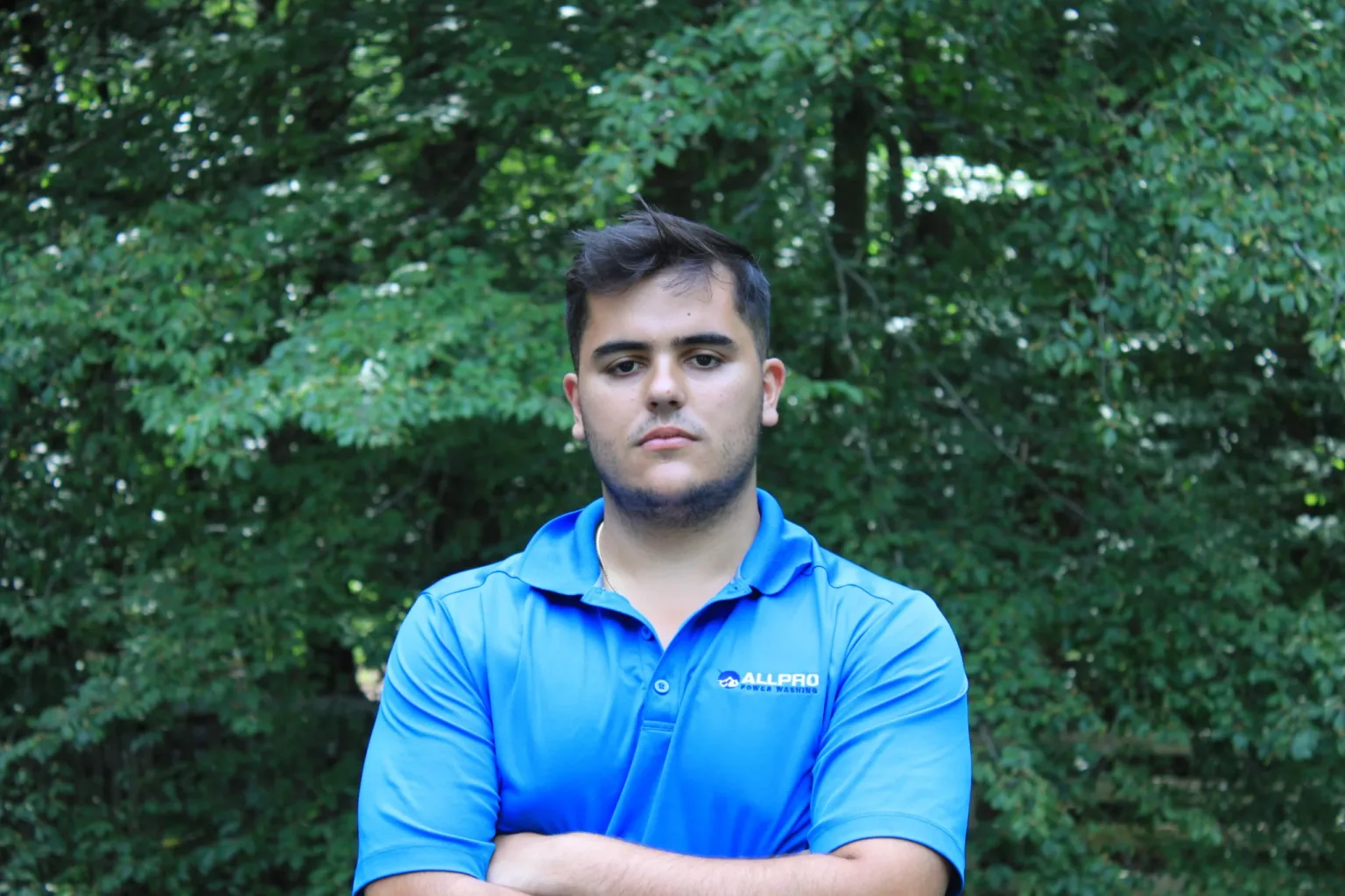 Danny Albisu, sales at AllPro PowerWashing